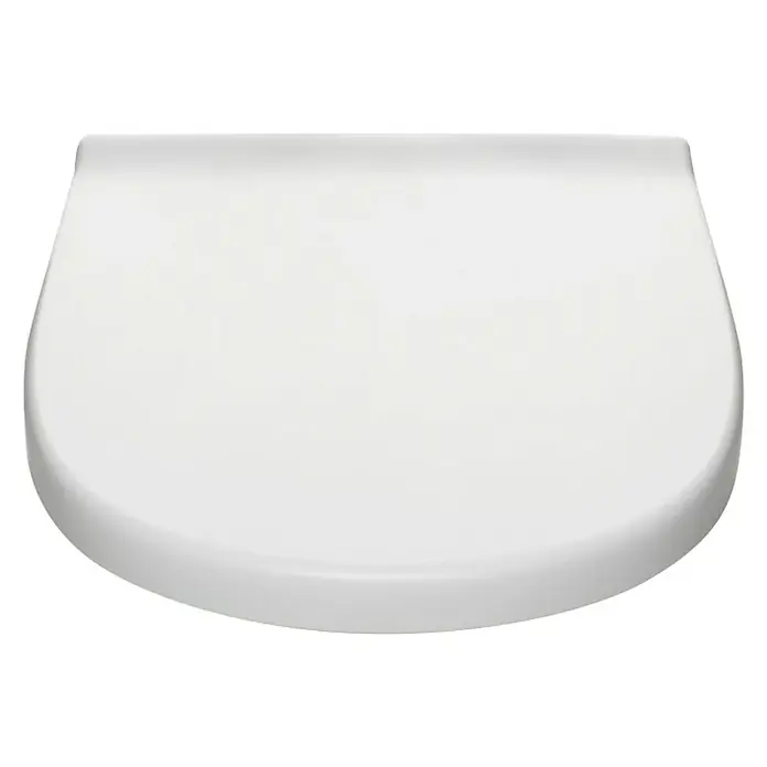 Tatay Tapa de WC Optima Merida - Con caída amortiguada, Plástico, Blanco - Vista angular