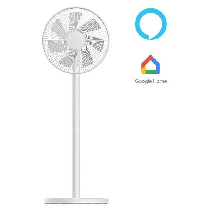 Xiaomi Ventilador de pie Mi Smart Standing Fan 1C / 2 Lite - Blanco, Diámetro: 34 cm, Altura: 90 cm - Vista frontal