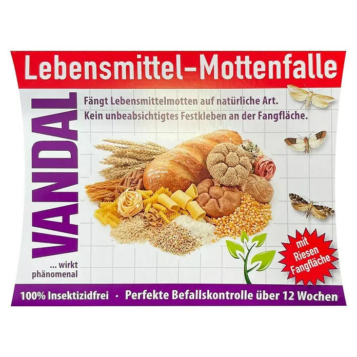 Vandal Lebensmittelmottenfalle - 1 Stk., Klebefallen - Vorderansicht