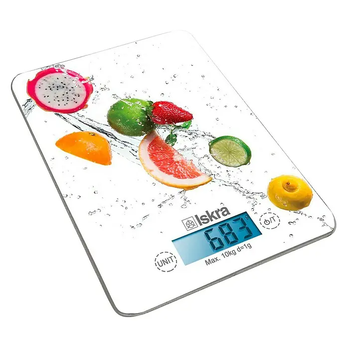 Iskra Digitalna vaga GKS1561-FR - 16 x 23 cm - Dijagonalni pogled