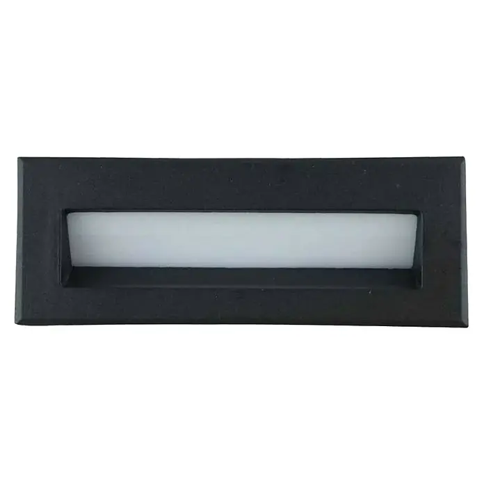 Vanjska zidna LED svjetiljka Belfast - 13 x 5,1 x 6,5 cm, IP54 - Pogled sprijeda