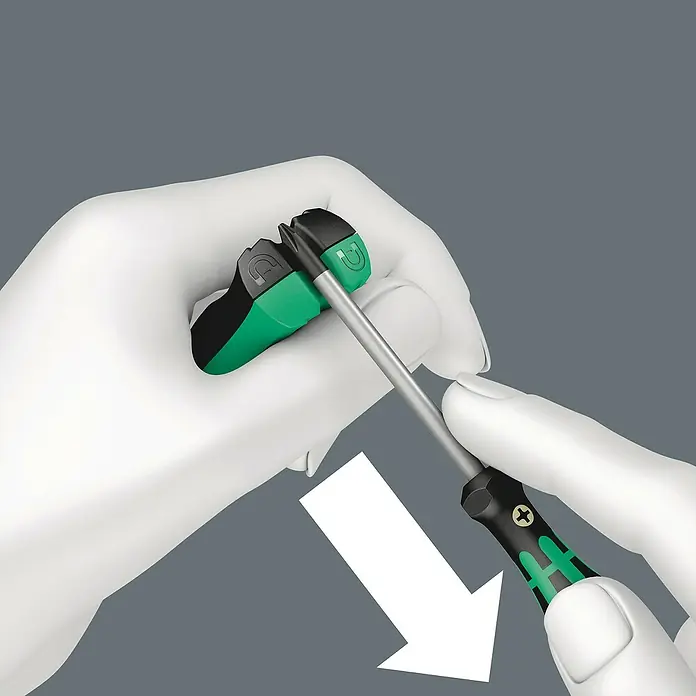 Wera Magnetisiergerät 9500 - Geeignet für: Schraubendreher - Anwendungsbeispiel