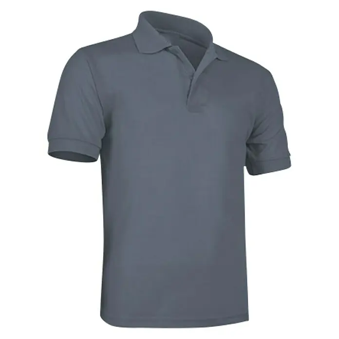 Polo de piqué Coolwork - XXL, Gris - Vista angular