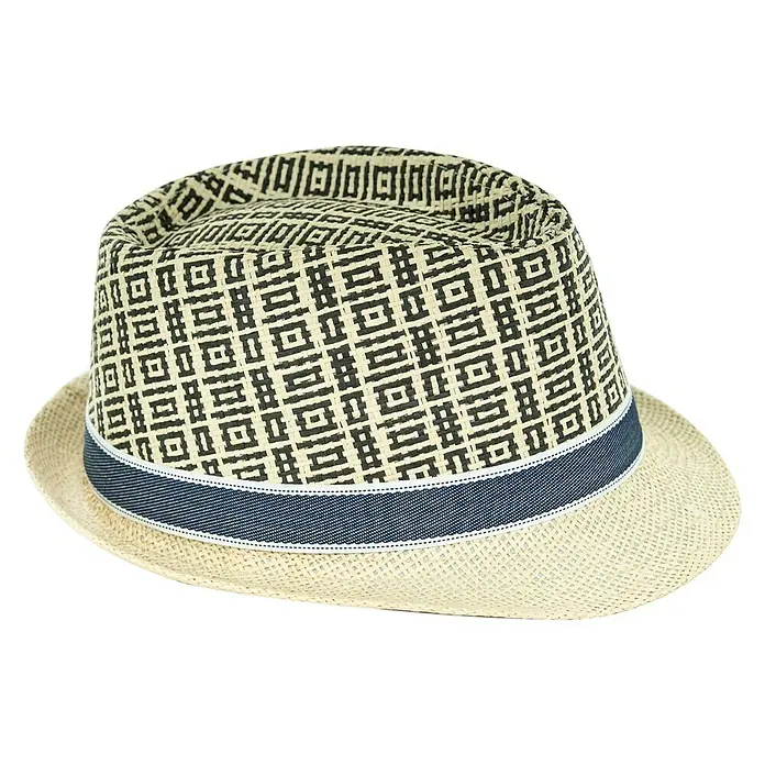 Sonnenhut Yann - Beige/Schwarz, Größe: 58, Geeignet für: Herren - Linke Seitenansicht