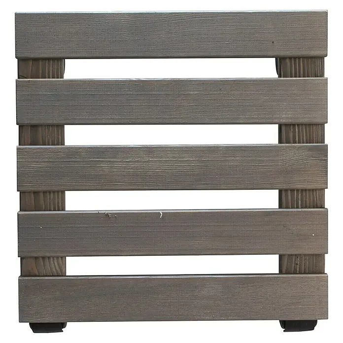 Wagner Pflanzenroller Multi - Beigegrau, L x B: 29 x 29 cm, Max. Belastung: 100 kg - Draufsicht