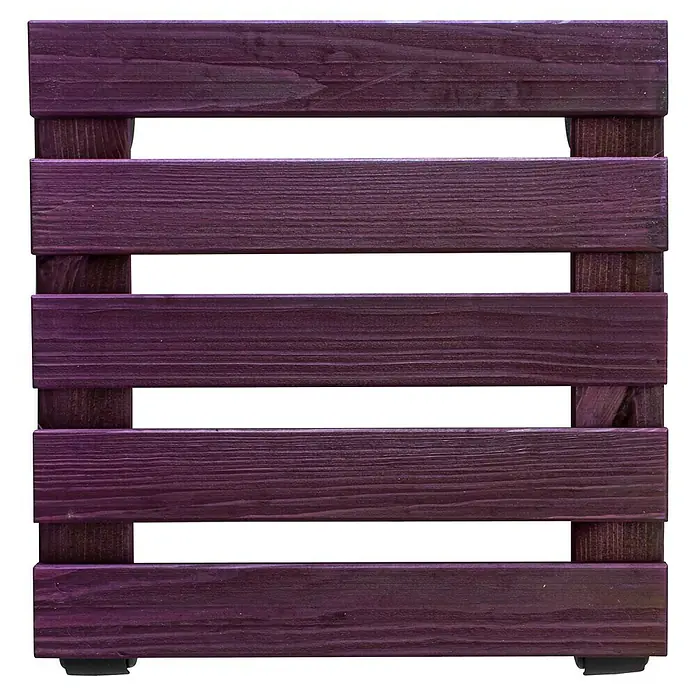 Wagner Pflanzenroller Multi - Purpurviolett, L x B: 29 x 29 cm, Max. Belastung: 100 kg - Draufsicht