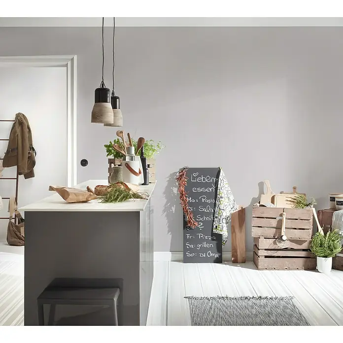 AS Creation Vliestapete Life 2 - Beige, Uni, 10,05 x 0,53 m - Stimmungsaufnahme