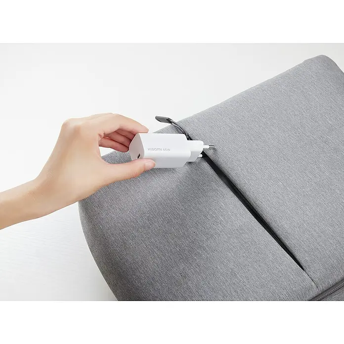 Xiaomi USB-Ladegerät Mi Fast Charger - Weiß, 1 m, USB C, 65 W - Anwendungsbeispiel