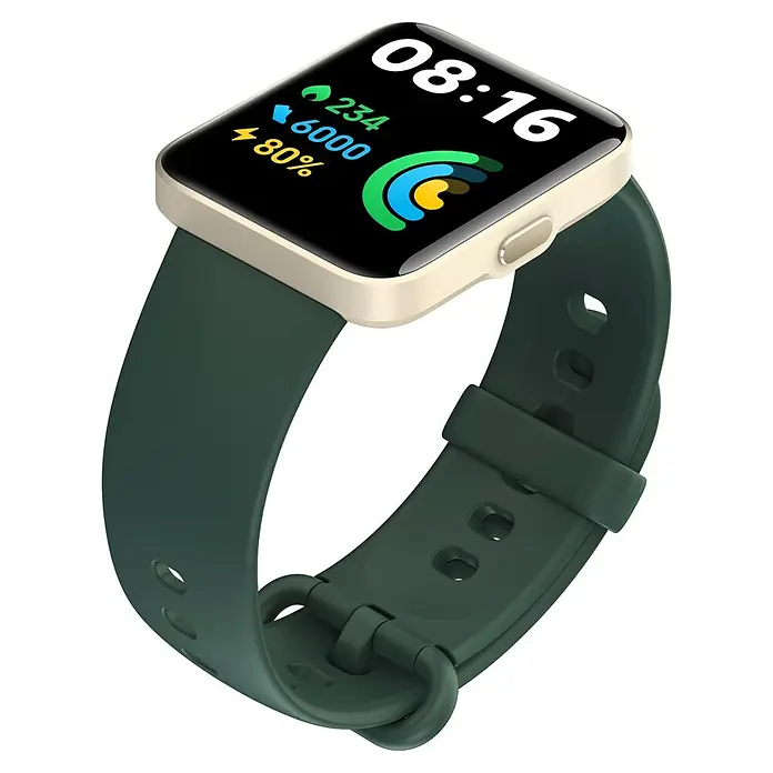 Xiaomi Smartwatch Redmi 2 Lite - Bildschirmgröße: 1,55 ", Schwarz - Diagonale Ansicht