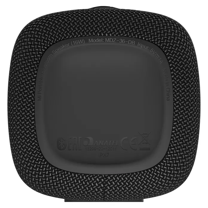 Xiaomi Bluetooth-Lautsprecher Mi Portable 16W Black QB - Schwarz, B x L: 7,4 x 21,3 cm - Ansicht von unten