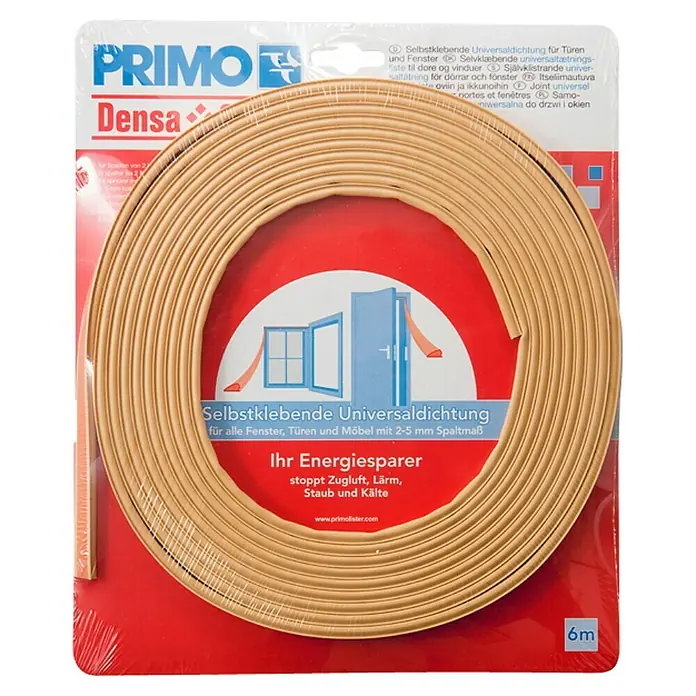 Primo Universaldichtung Densa 25 - Beige, 6 m, Passend für: Spaltenbreite 2 – 5 mm - Draufsicht