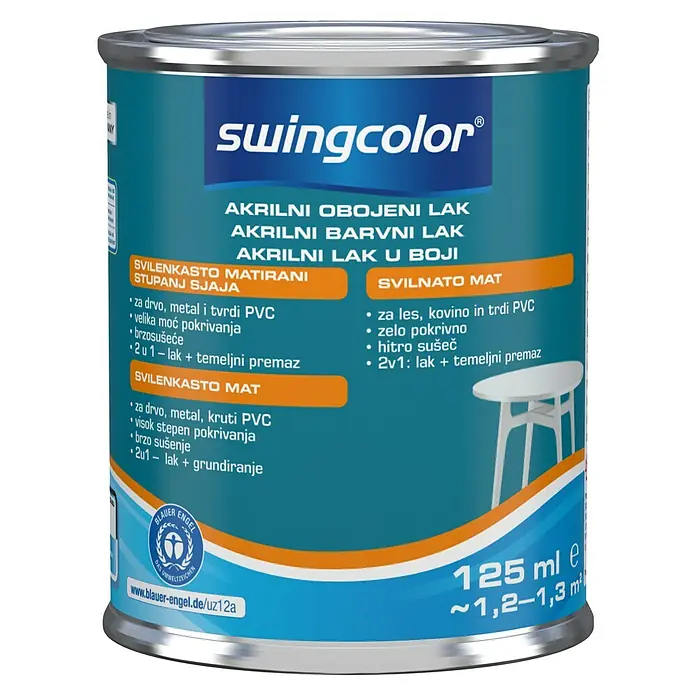 swingcolor Lak u boji 2u1 - Boja: Žuto-narančaste boje, 375 ml - Pogled sprijeda