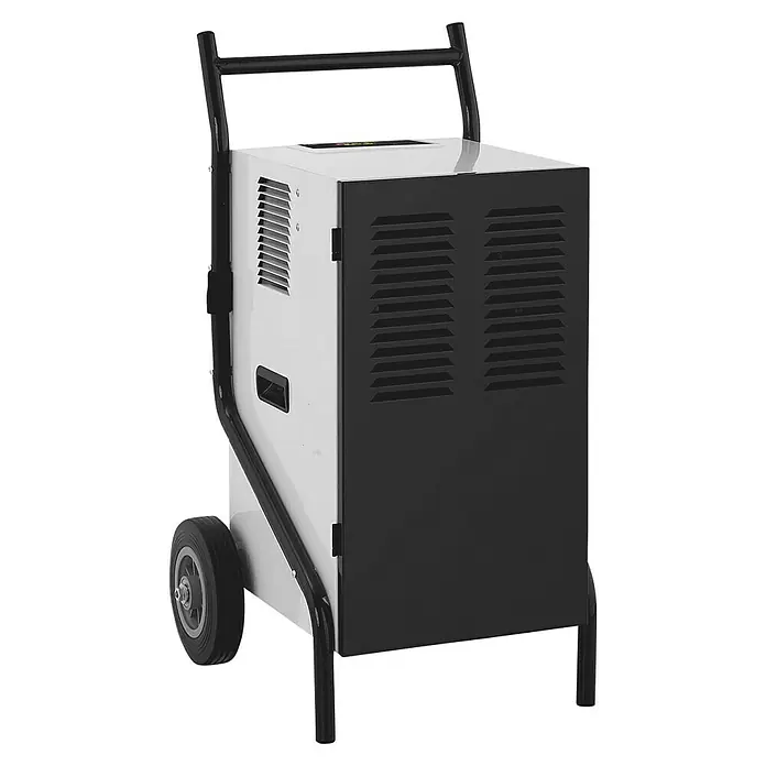 Bautrockner - 650 W, Entfeuchtungsleistung: 50 l/Tag, Raumgröße: 40 m² - 50 m² - Diagonale Ansicht