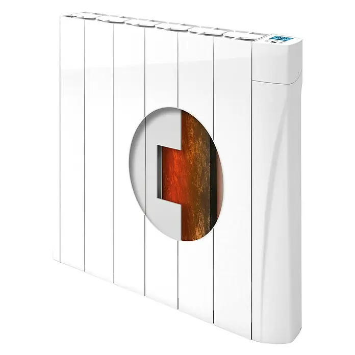 Voltomat HEATING Emisor térmico cerámico VOLTC - 1.000 W, Blanco, L x An x Al: 9,8 x 58,5 x 57,5 cm