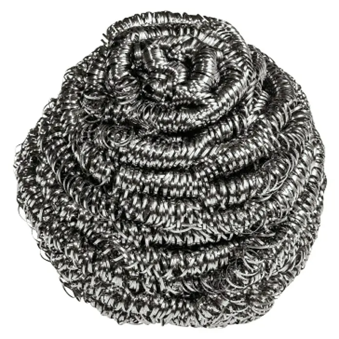 3M Scotch Brite Estropajo de bola metálico Spirals - Acero inoxidable, 4 uds. - Vista frontal