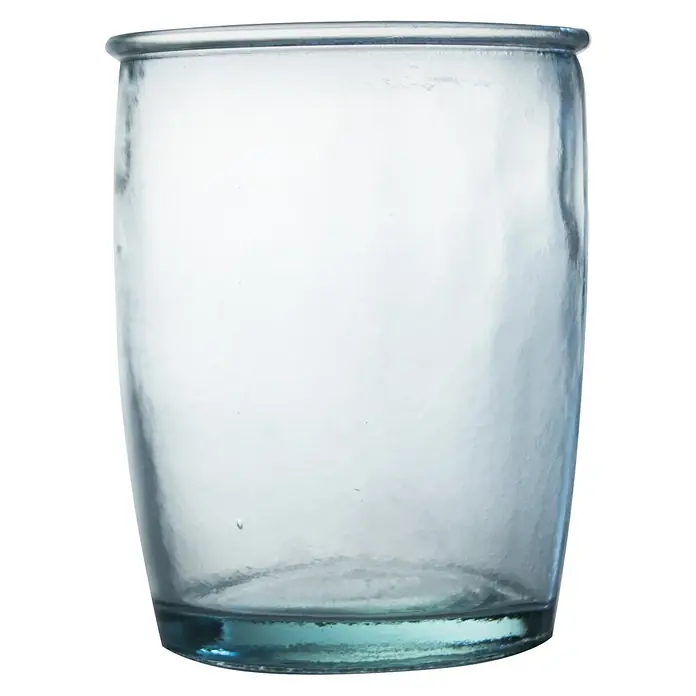 Zahnputzbecher - Ø x H: 9 x 11,5 cm, Füllmenge: 430 ml, Glas, Bronze - Vorderansicht