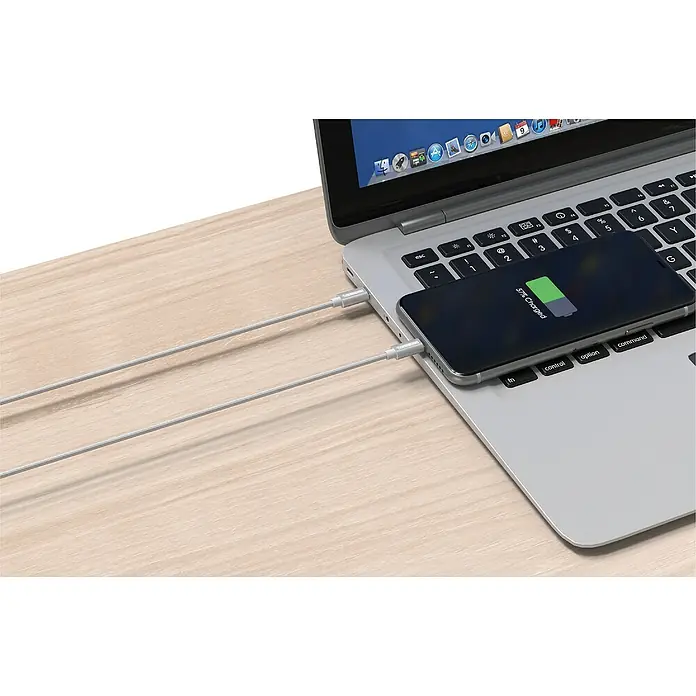 BAUHAUS USB-Kabel Typ-C - 1 m, Weiß - Anwendungsbeispiel