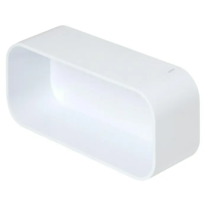 Tiger Douchekorf 2-Store - 110 x 250 x 80 mm, Wit - Diagonaal zicht