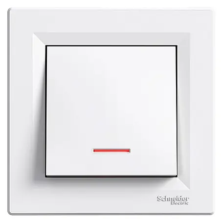 Schneider Electric  Prekidač s kontrolnom žaruljom Asfora