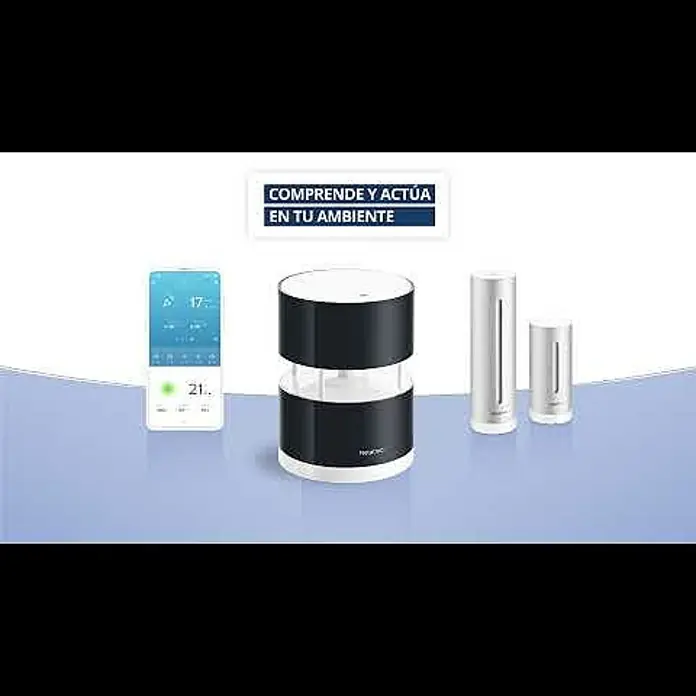 Netatmo Anemómetro - Funciona con pilas, Diámetro: 8,5 cm, Negro - Consulta la velocidad y la direccin del viento en tiempo real directamente en tu smartphoneConsulta la velocidad y la dirección del viento en tiempo real directamente en tu smartphone