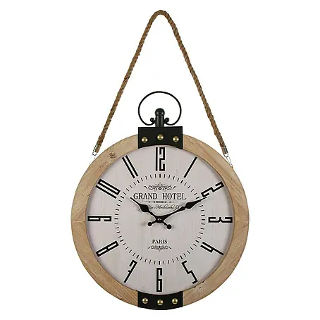 Reloj de pared redondo Grand Hotel