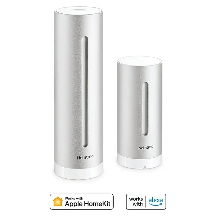 Netatmo Estación meteorológica inalámbrica - Plateado - Información del producto
