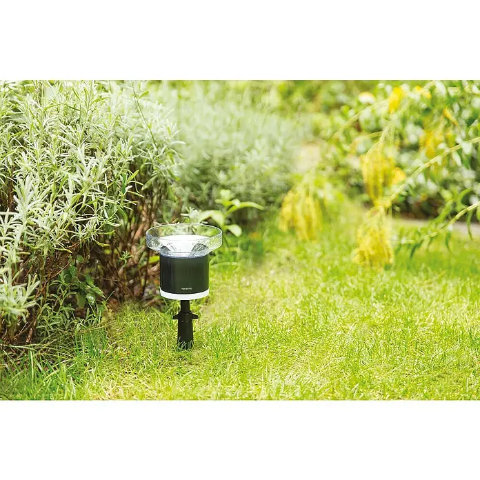Netatmo Soporte - Específico para: Pluviómetro o pluviómetro Netatmo, L x An x Al: 12,7 x 7,62 x 10,16 cm - Foto ambiente