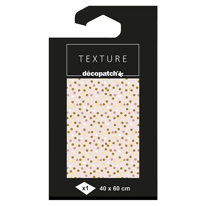 Décopatch Papel decorativo Texture N782 - 40 cm x 60 mm, Papel - Vista frontal