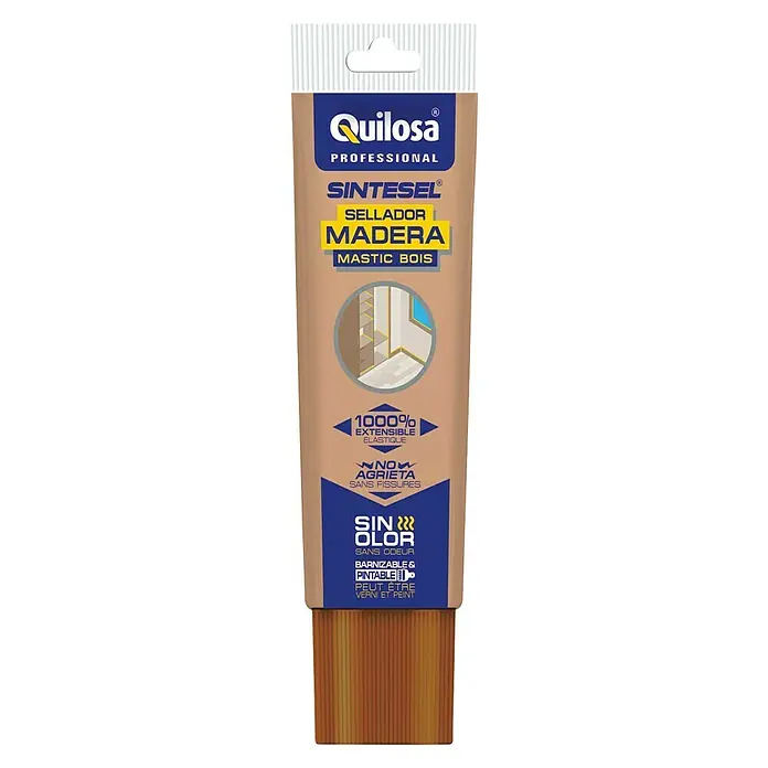 Quilosa Sellador para madera Sintesel - Roble, 125 ml - Vista frontal
