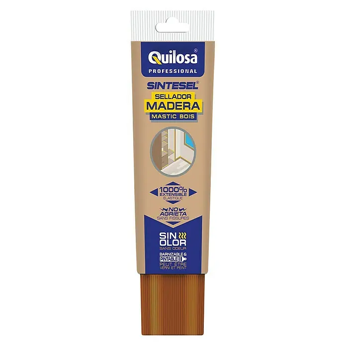Quilosa Sellador para madera Sintesel - Lino cancún, 125 ml - Vista frontal