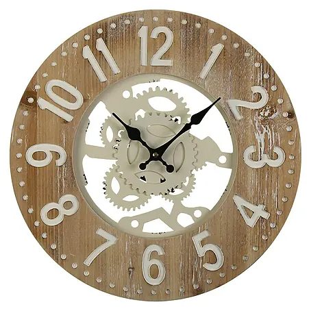 Reloj de pared redondo Industrial