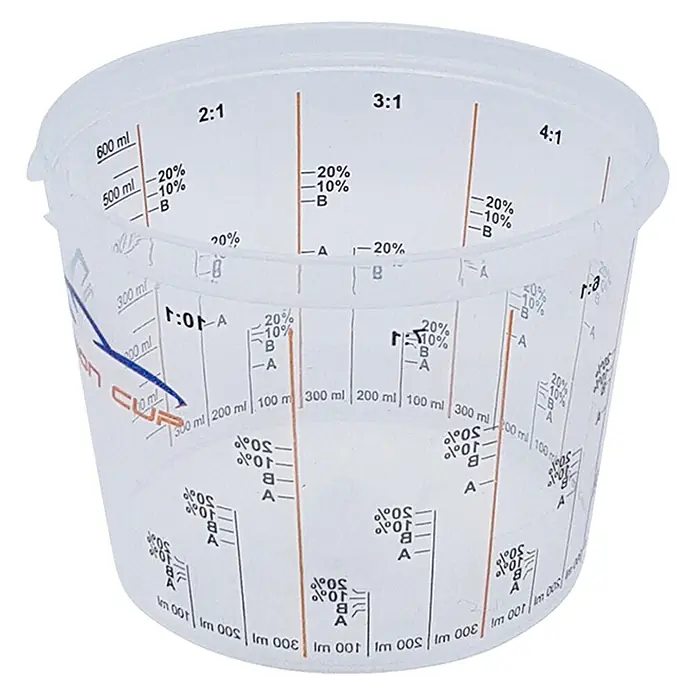 Vaso medidor para mezclar pintura - 0,75 l - Vista frontal