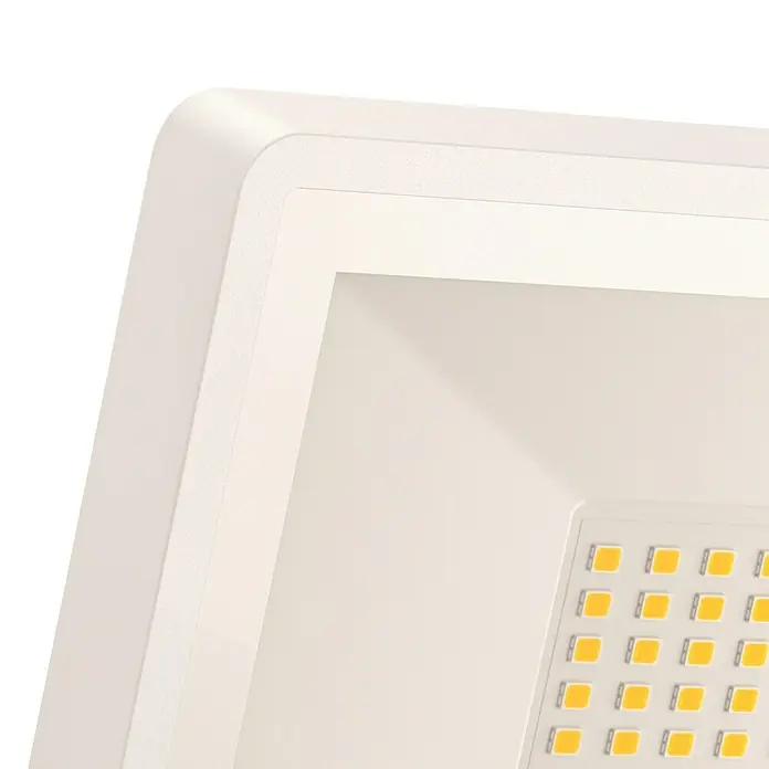 Steinel Sensor-LED-Außenwandstrahler XLED ONE - L x B x H: 20,2 x 22,9 x 19,5 cm, Warmweiß, Weiß