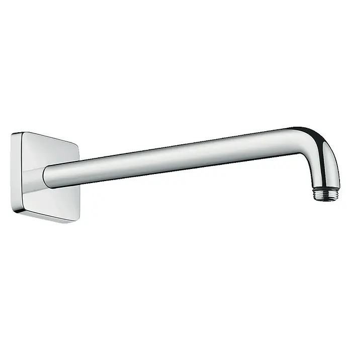 Hansgrohe Brazo de conexión E240 - Largo: 38,9 cm, ½″, Cuadrado - Vista angular