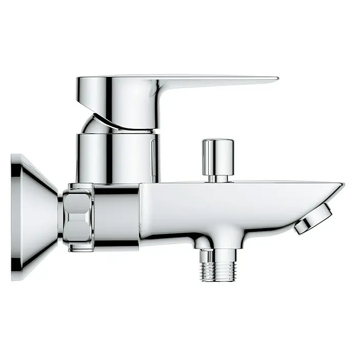 Grohe Start Edge Badewannenarmatur - Chrom, Glänzend - Rechte Seitenansicht