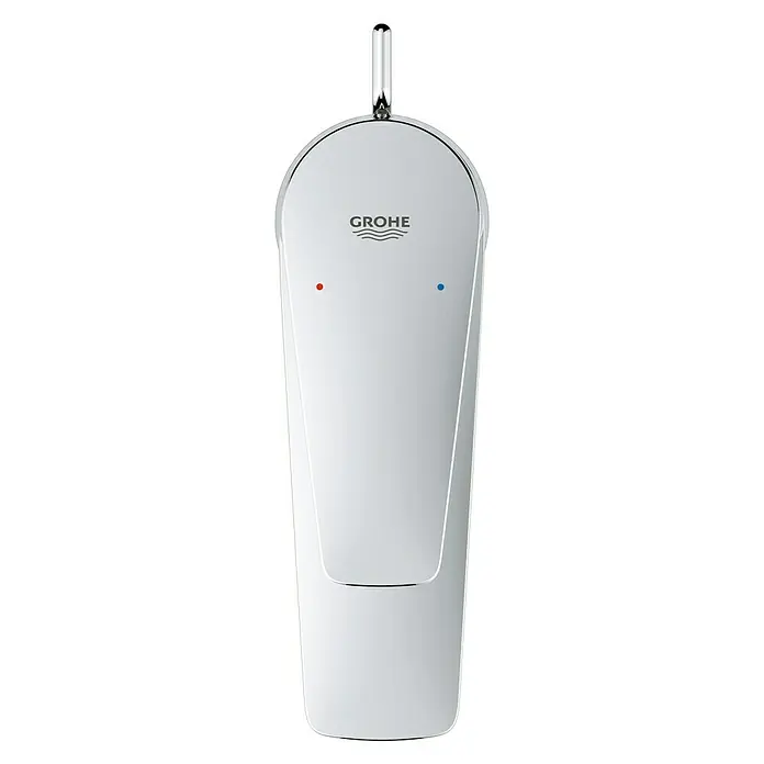 Grohe Start Edge Grifo de lavabo S - Cromo, Brillante - Vista frontal