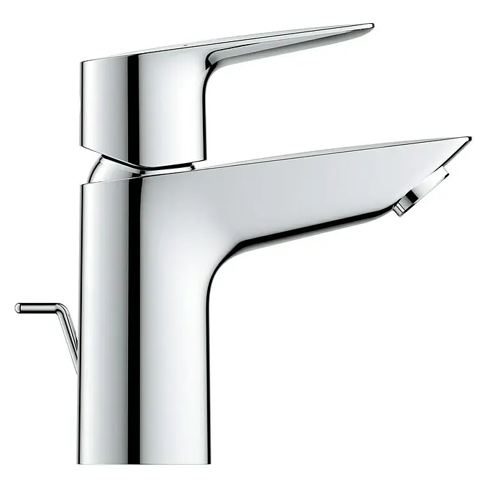 Grohe Start Edge Grifo de lavabo S - Cromo, Brillante - Vista de perfil derecho