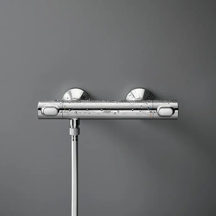Grohe Brausethermostat Precision Flow - Chrom, Glänzend - Stimmungsaufnahme