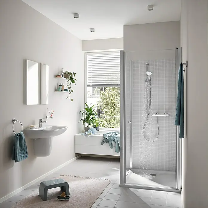 Grohe Brausethermostat Precision Flow - Chrom, Glänzend - Stimmungsaufnahme