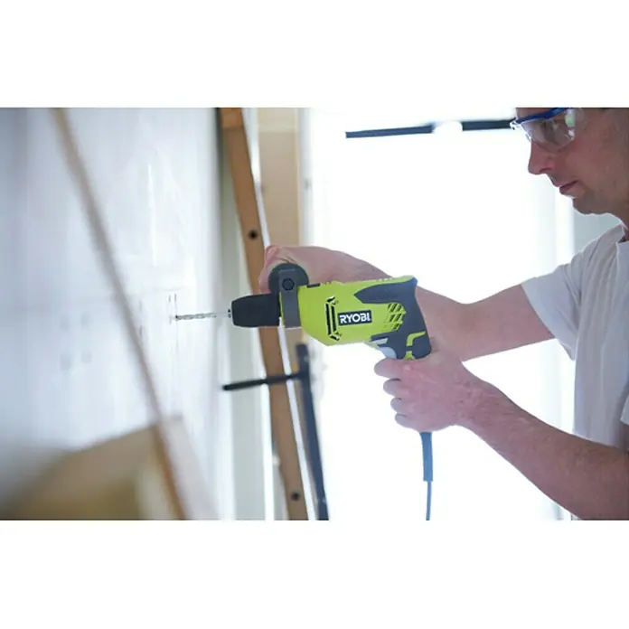 Ryobi Taladro percutor RPD500-G - 500 W, Número de revoluciones de marcha en vacío: 3.000 r.p.m.