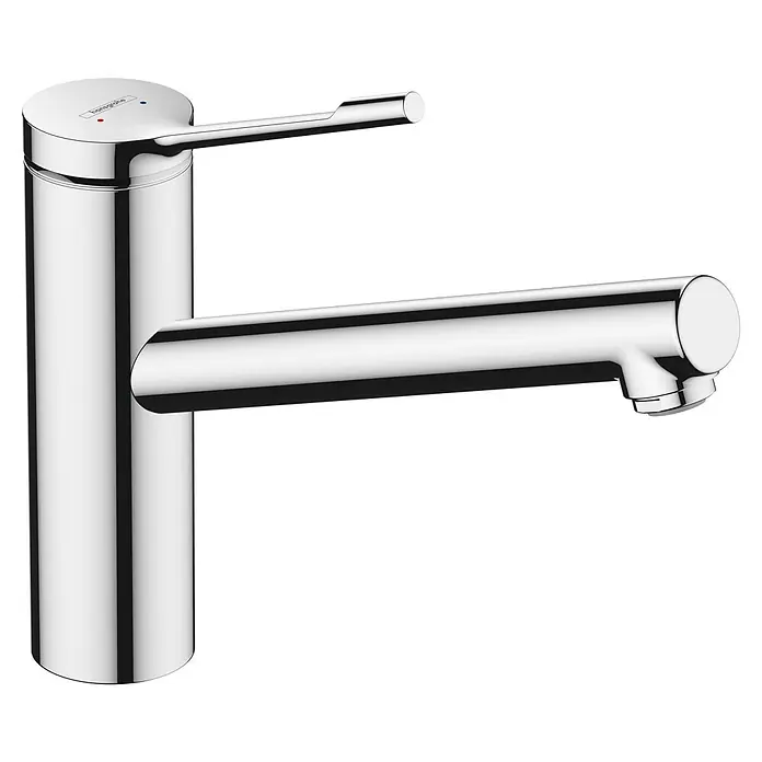 Hansgrohe Grifo de cocina Zesis - Cromo, Brillante, Caño giratorio - Vista de perfil derecho