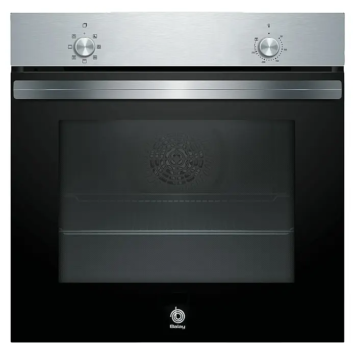 Balay Horno empotrado 3HB4000X2 - Número de tipos de calentamiento: 5 ud., Volumen horno: 71 l - Vista frontal