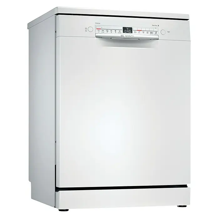 Bosch Lavavajillas SMS2HKW00E - Apto para: 12 cubiertos, 60 x 60 x 84,5 cm - Vista angular