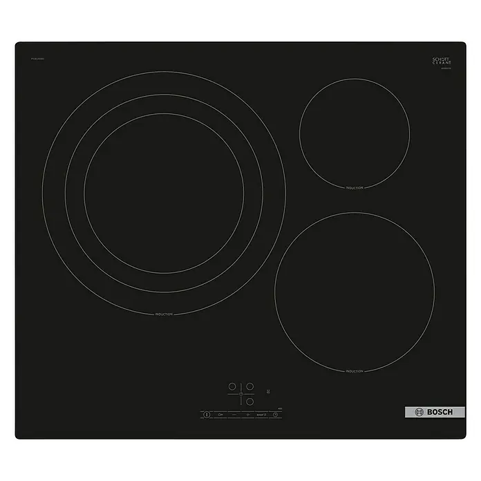Bosch Placa de inducción PID61RBB5E - Zonas de cocción: 3 ud., Inducción - Vista superior
