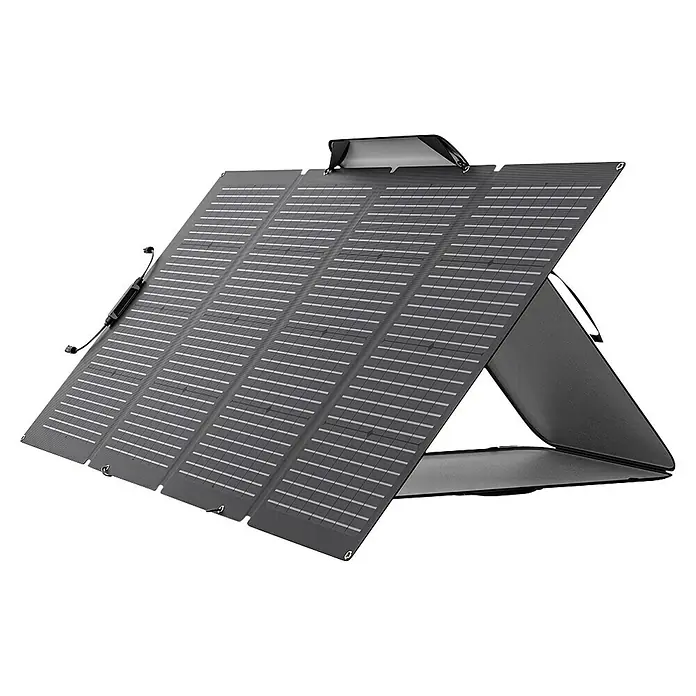 EcoFlow Solarni modul - 220 W, D x Š x V: 2,5 x 82 x 183 cm - Dijagonalni pogled