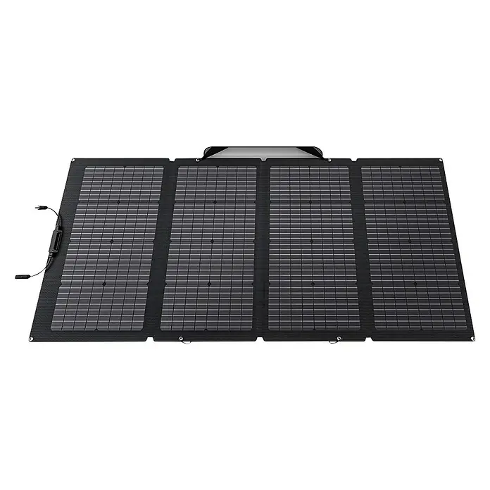 EcoFlow Solarni modul - 220 W, D x Š x V: 2,5 x 82 x 183 cm - Pogled odozgo