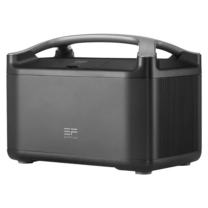 EcoFlow Batería River Pro - 720 Wh, Negro - Vista angular