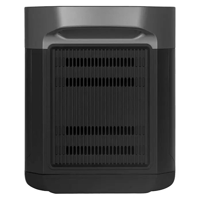 EcoFlow Baterija Delta Max - 2.016 Wh, Crne boje - Pogled straga