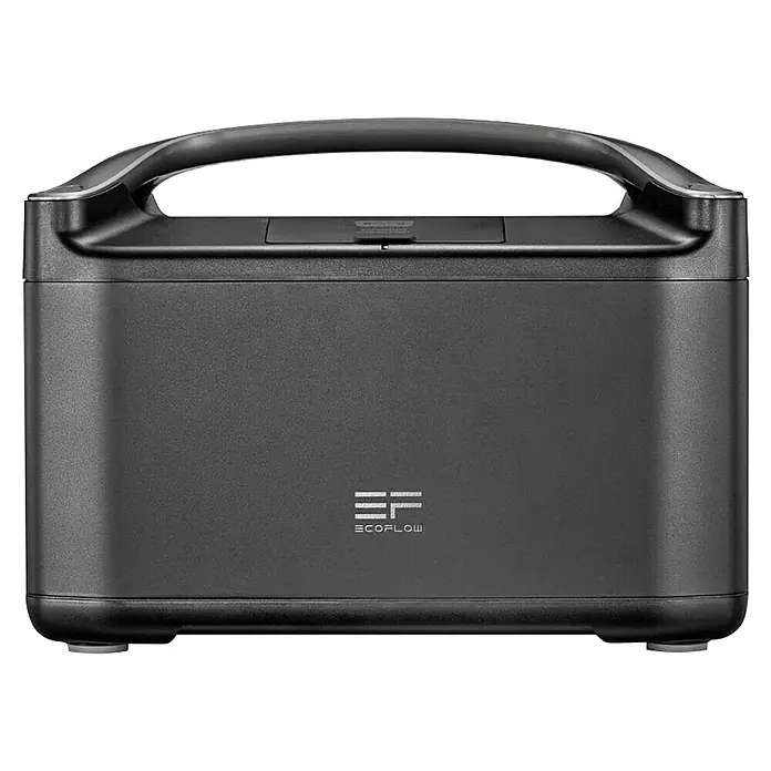 EcoFlow Batería River Pro - 720 Wh, Negro - Vista frontal