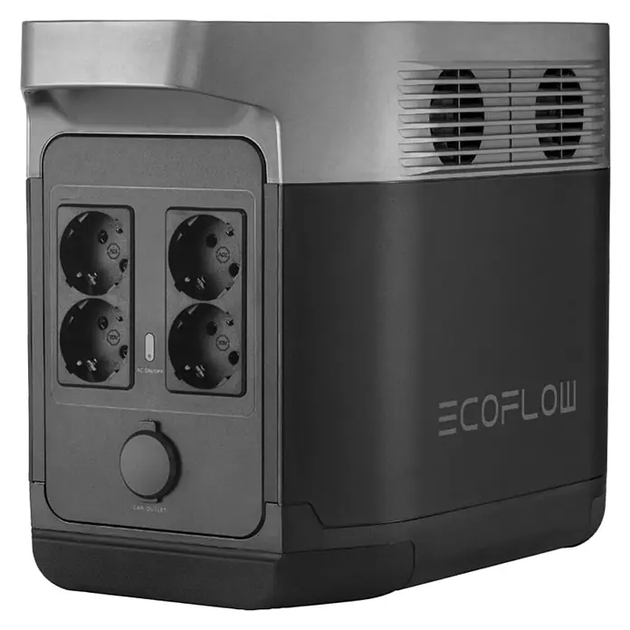 EcoFlow Prijenosna energetska stanica Delta - 1.260 Wh - Dijagonalni pogled